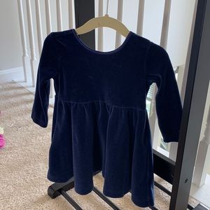 Hanna Andersson Velour Toddler Dress